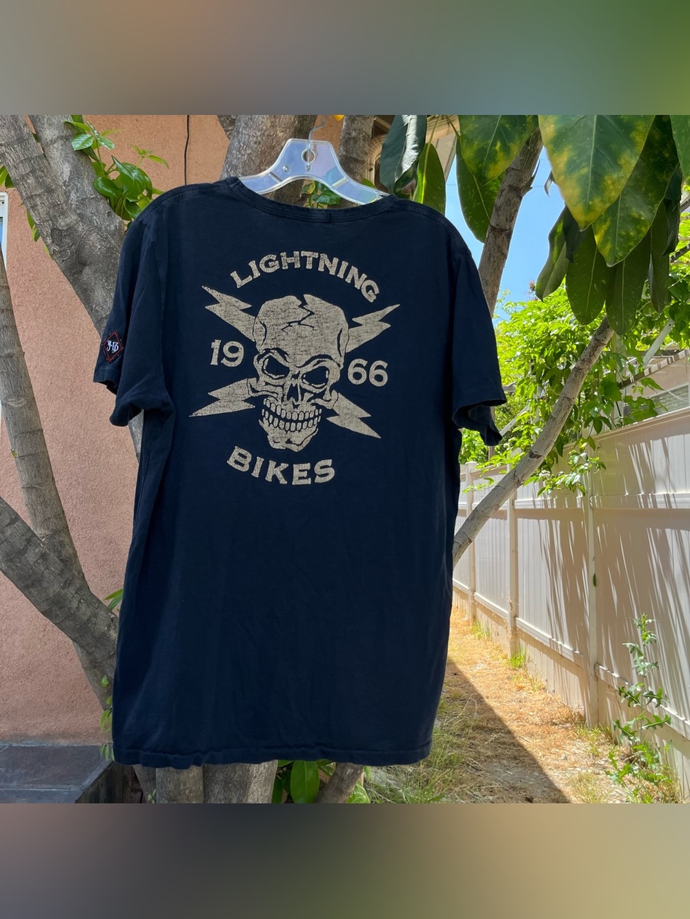 Johnson Motors Black "High Speed Thrills" Graphic T-Shirt . - Picture 7 of 9